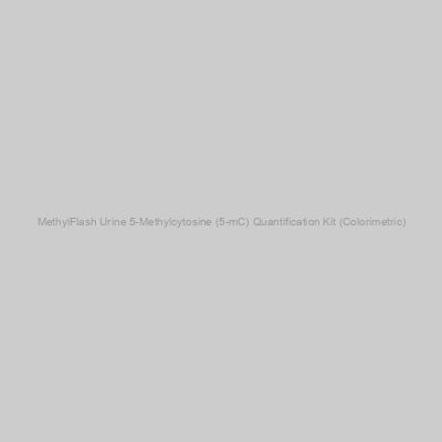 EpiGentek - MethylFlash Urine 5-Methylcytosine (5-mC) Quantification Kit (Colorimetric)